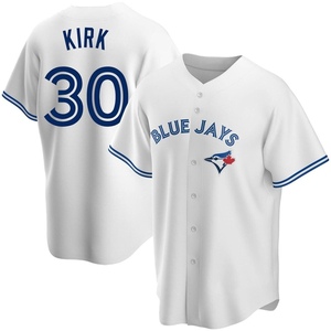 NWT-MEN-XL ALEJANDRO KIRK ROOKIE #85 TORONTO BLUE JAYS MAJESTIC AUTHENTIC  JERSEY