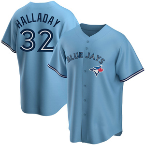 Toronto Blue Jays #32 Roy Halladay Mlb Golden Brandedition White Jersey  Gift For Blue Jays Fans - Dingeas