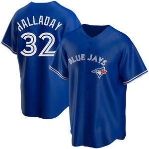 Toronto Blue Jays #32 Roy Halladay Mlb Golden Brandedition White Jersey  Gift For Blue Jays Fans - Dingeas