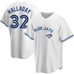 Roy Halladay Toronto Blue Jays Mitchell & Ness 2008 BP Jersey —